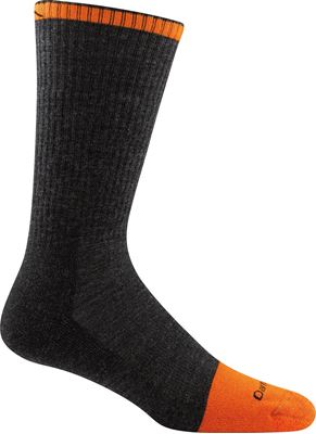 Picture of Darn Tough  Steely- ORANGE Graphite Sock ....Made in the USA