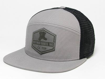 Picture of Hoffman Flat Brim Grey/Black Hat