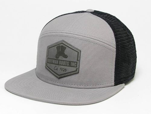 Picture of Hoffman Flat Brim Grey/Black Hat